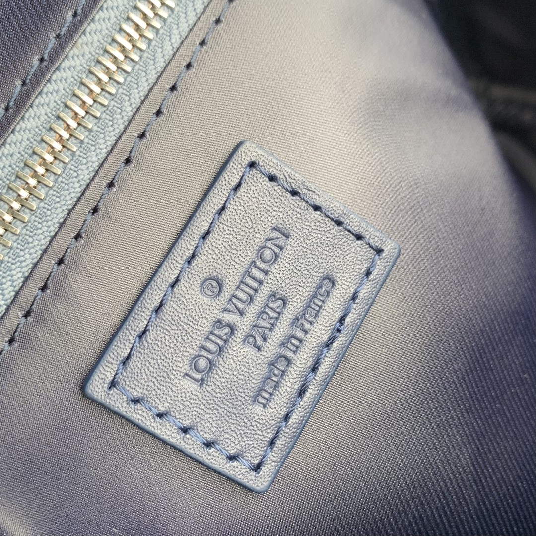 LV M82337 Louis Vuitton Dopp Kit Toiletry Bag Abyss Blue