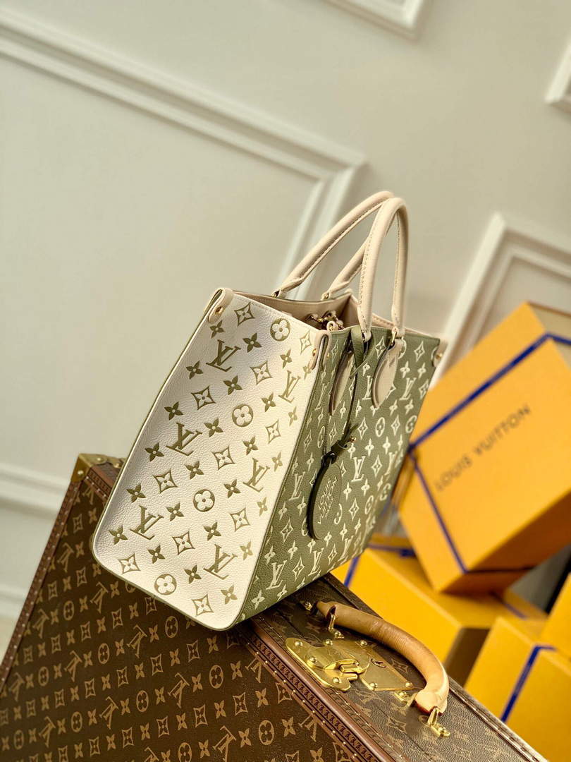 LV M46060 Louis Vuitton Onthego MM Bag M46128