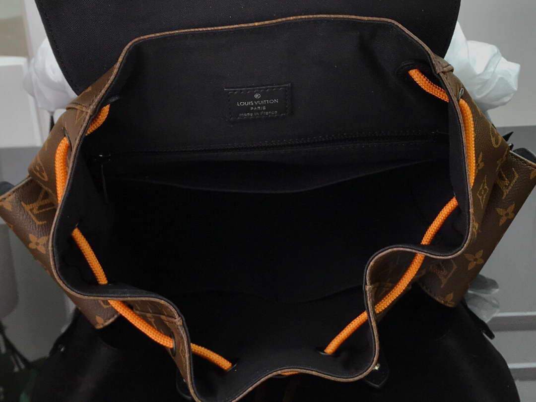 LV M45617 Louis Vuitton Backpack Christopher PM Monogram Coated Canvas