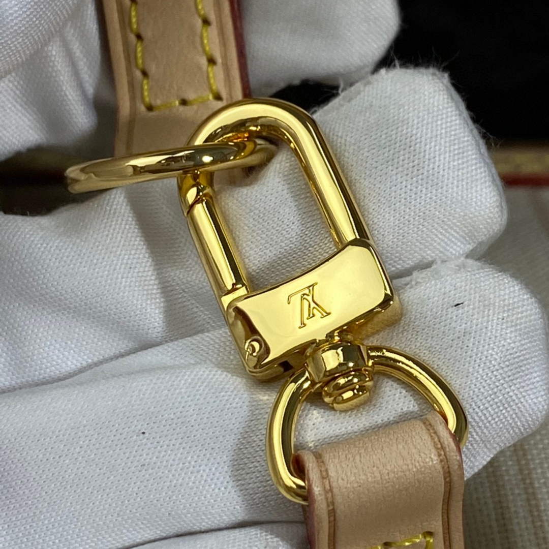 Louis Vuitton LV N41361 Neverfull MM Damier Azur Beige