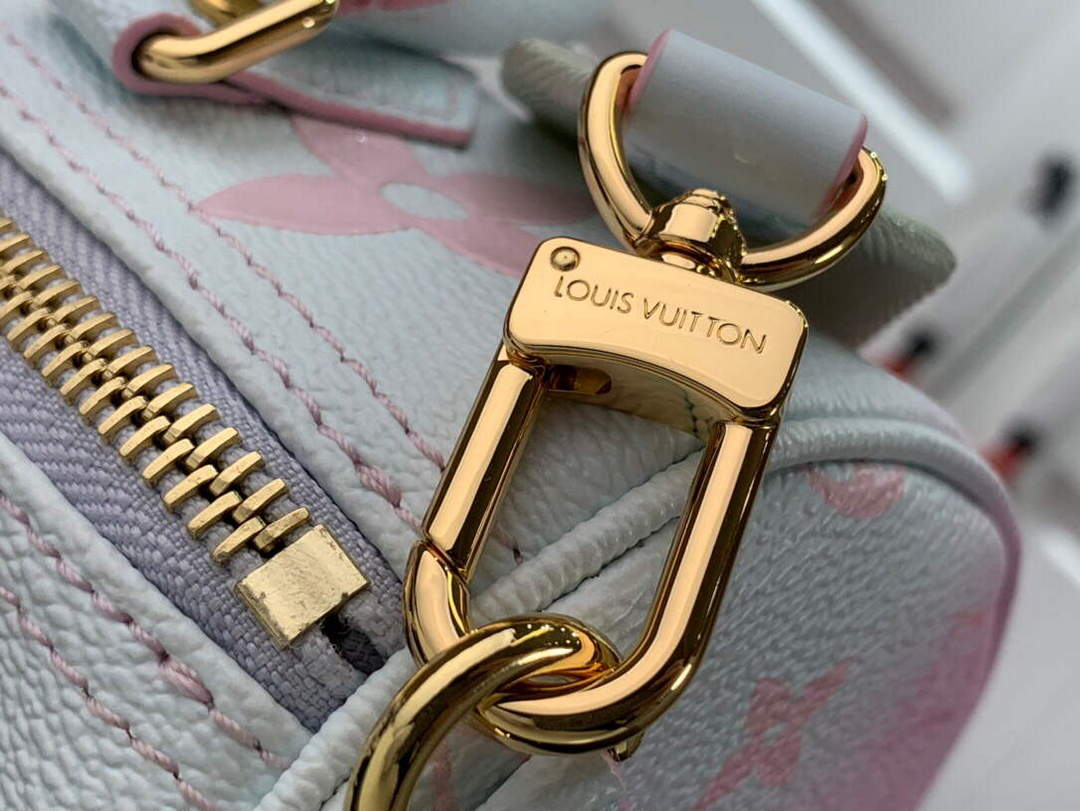 LV M46078 Louis Vuitton Papillon BB Bag Sunrise Pastel