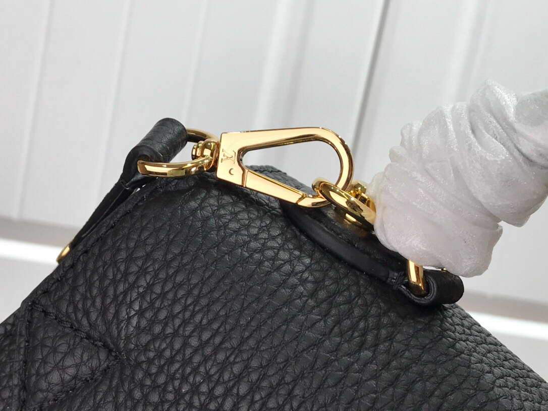 LV M57093 Louis Vuitton Twist one Handle PM M57214 Taurillon Leather Black