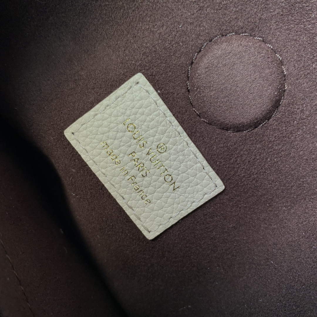 LV M46495 Louis Vuitton Op��ra BB Tote Bag Cr��me Beige