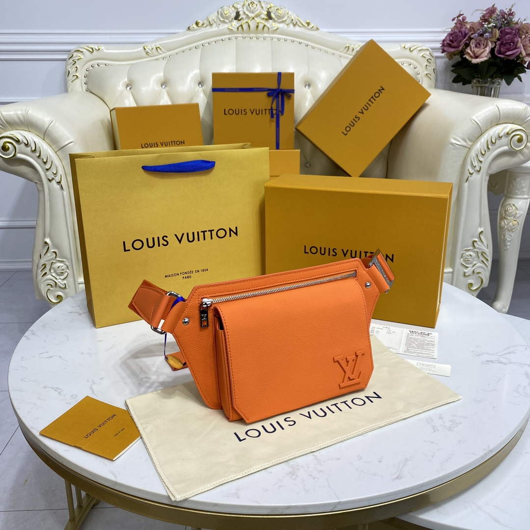 LV M57081 Louis Vuitton Takeoff Slingbag Orange