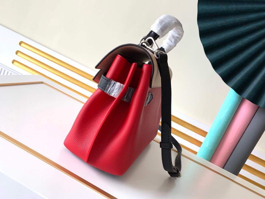 LV M53950 Louis Vuitton Lockme Ever BB Handbag M56645 Red