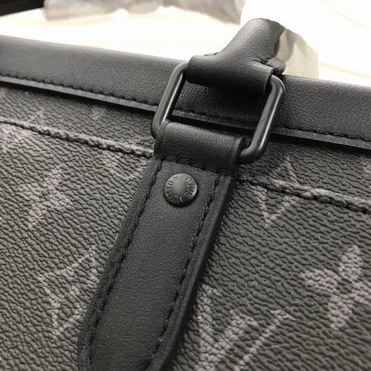 LV M44952 Louis Vuitton Soft Trunk Briefcase Monogram Black