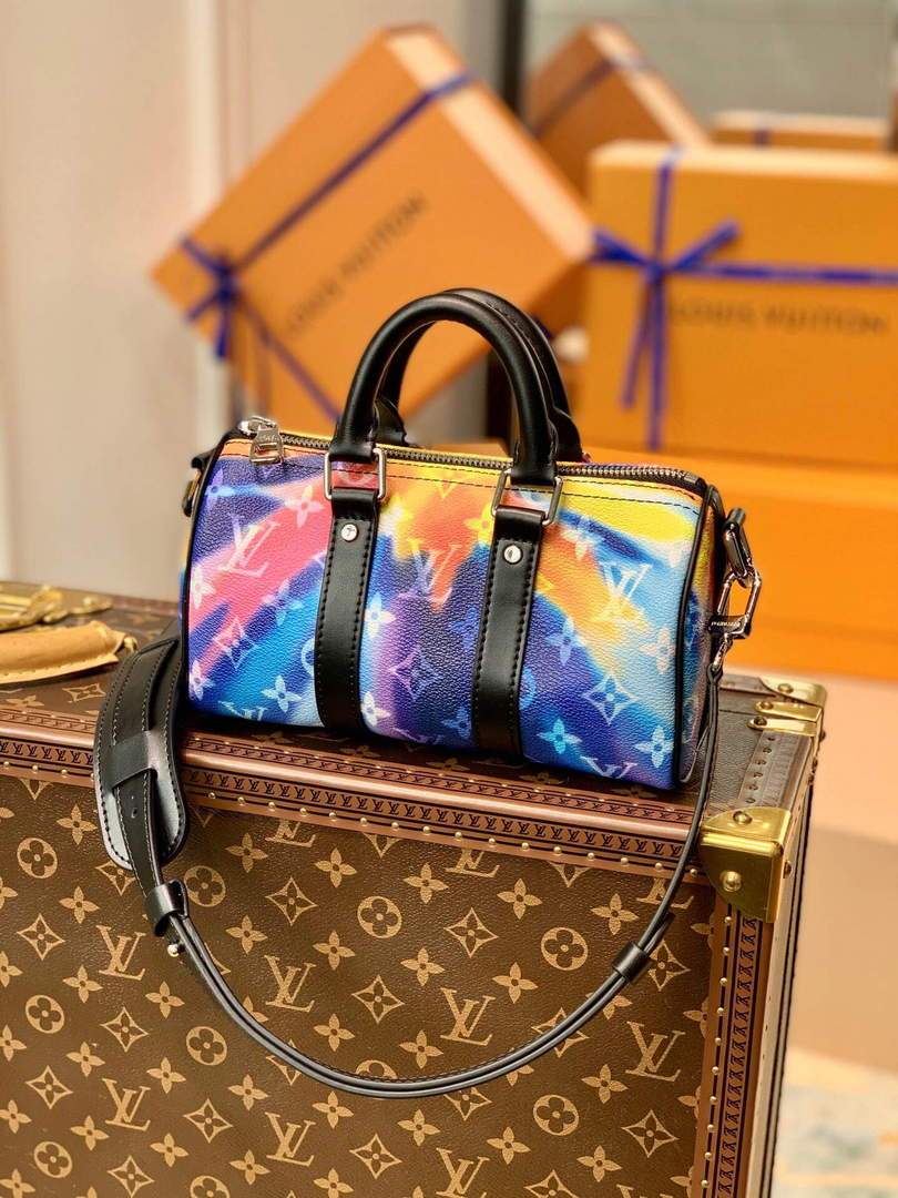 LV M45788 Louis Vuitton Keepall XS Bag Watercolour