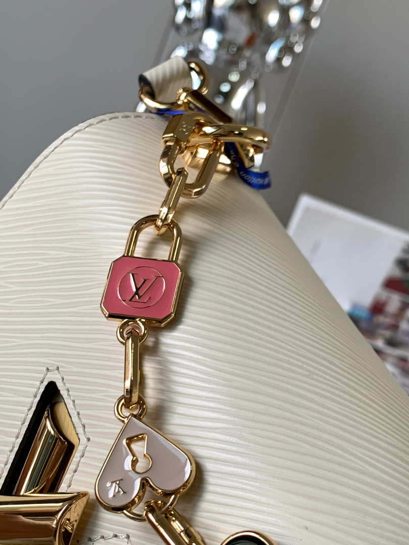 Louis Vuitton LV M20840 Twist PM Bag Epi Beige