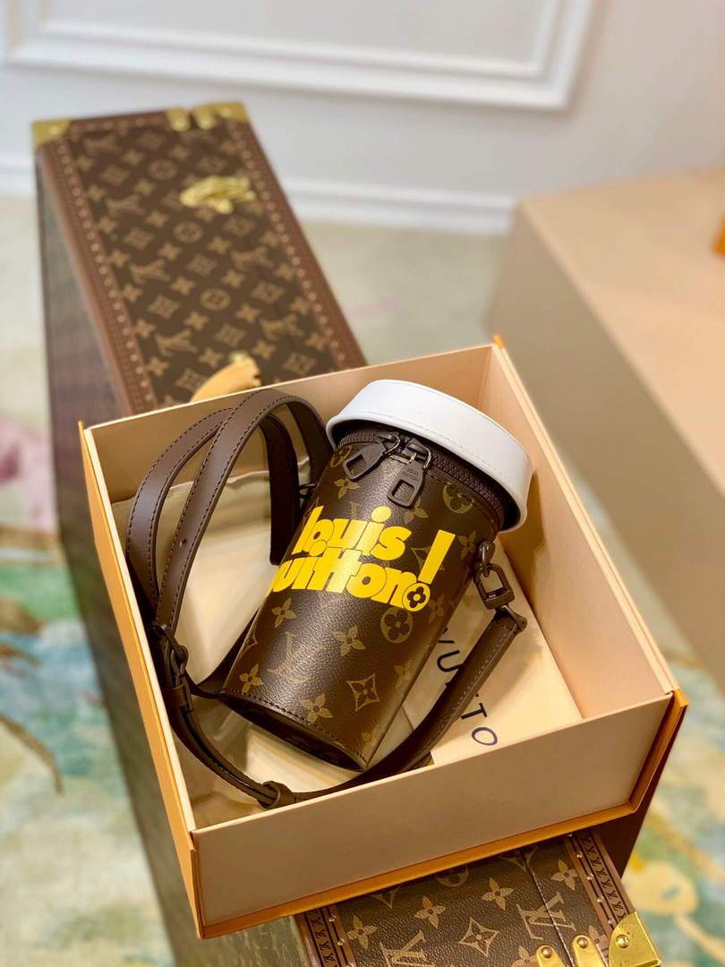 LV M80812 Louis Vuitton Coffee Cup Bag Yellow