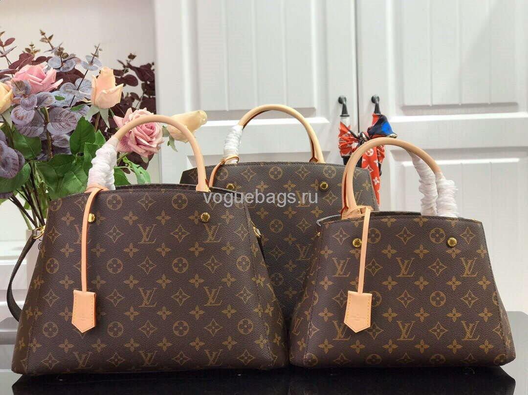 LV M41067 Louis Vuitton Montaigne GM Tote Bag Monogram
