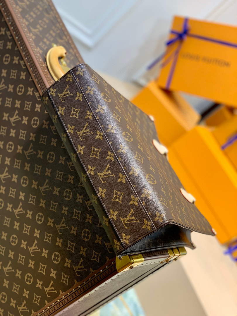 LV M45848 Louis Vuitton Sac Plat PM Monogram