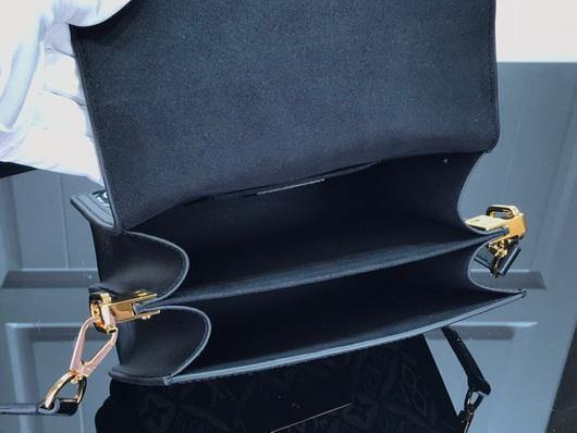 LV M55964 Louis Vuitton M56141 Mini Dauphine Bag Black