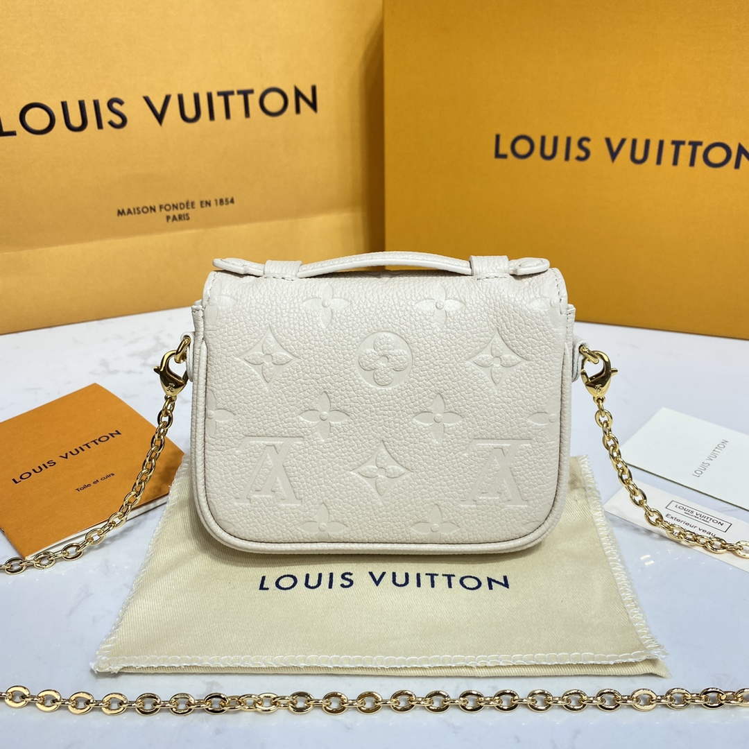 LV M81390 Louis Vuitton Micro M��tis Bag Beige