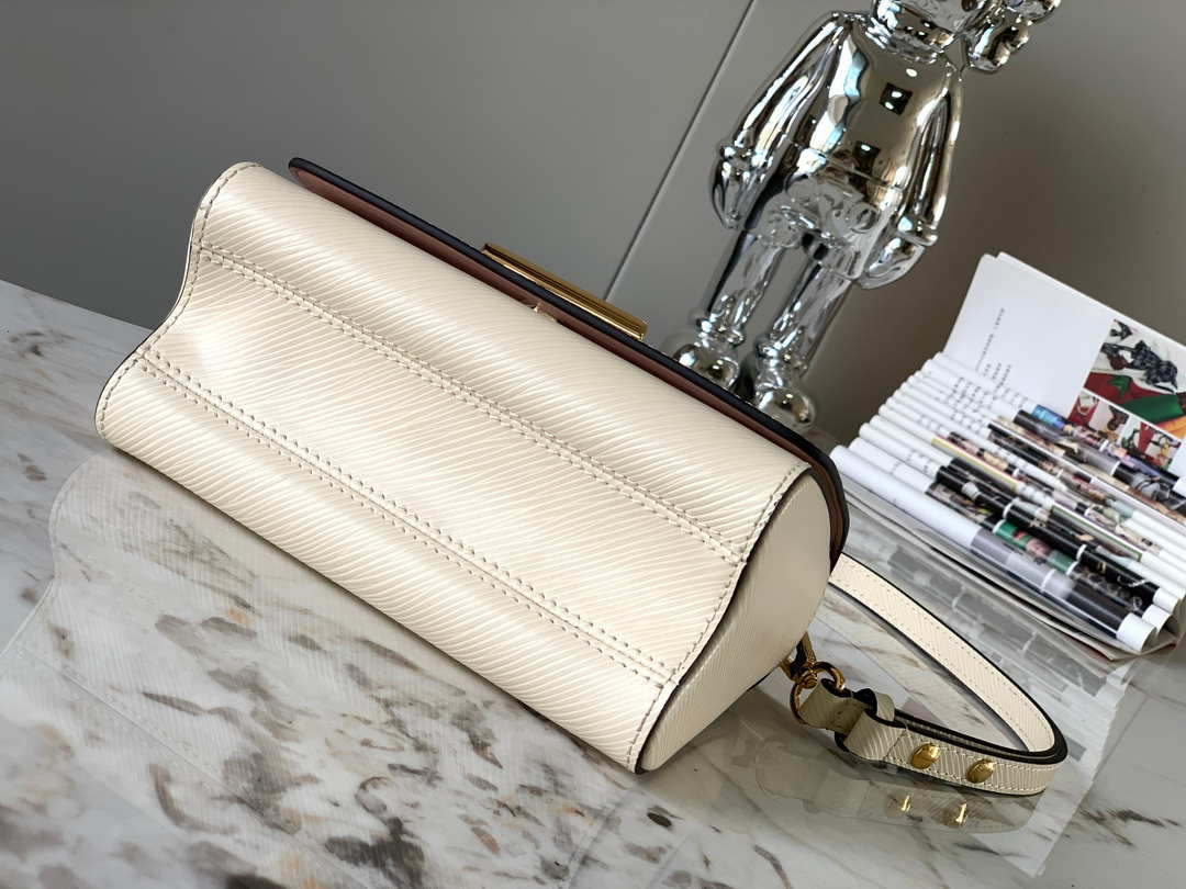 Louis Vuitton LV M20840 Twist PM Bag Epi Beige