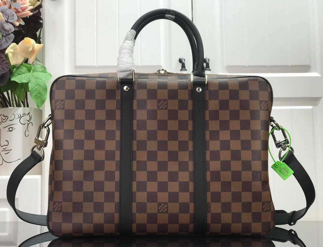 LV N41478 Louis Vuitton Porte Documents Voyage Pm Damier Ebene