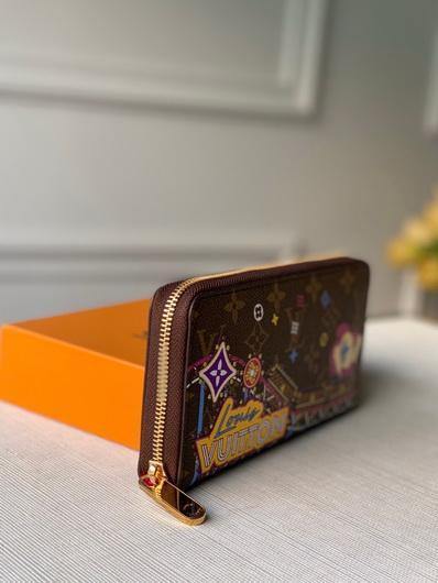 LV N69750 Louis Vuitton Zippy Wallet Brown