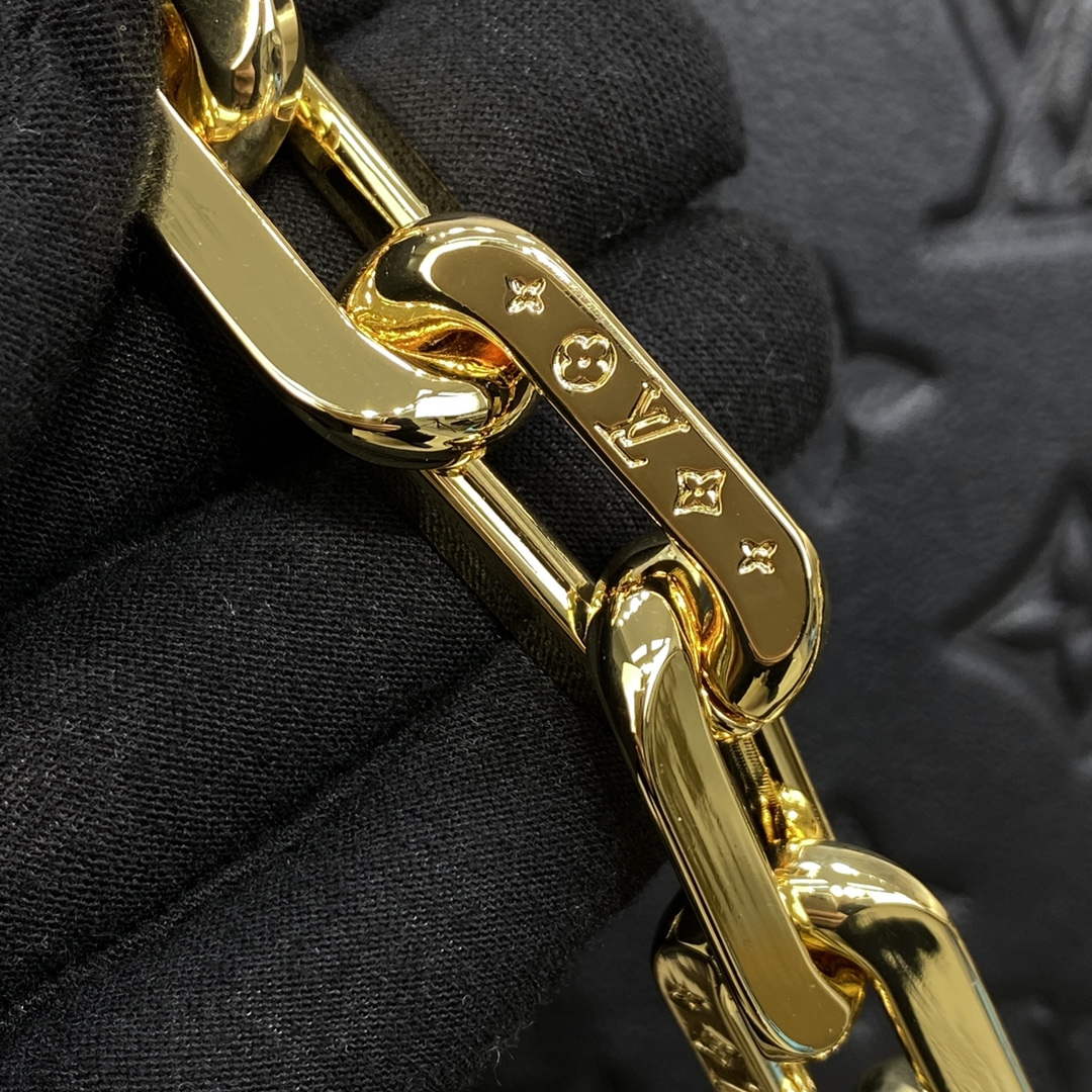 LV M21260 Louis Vuitton Coussin PM Bag Black