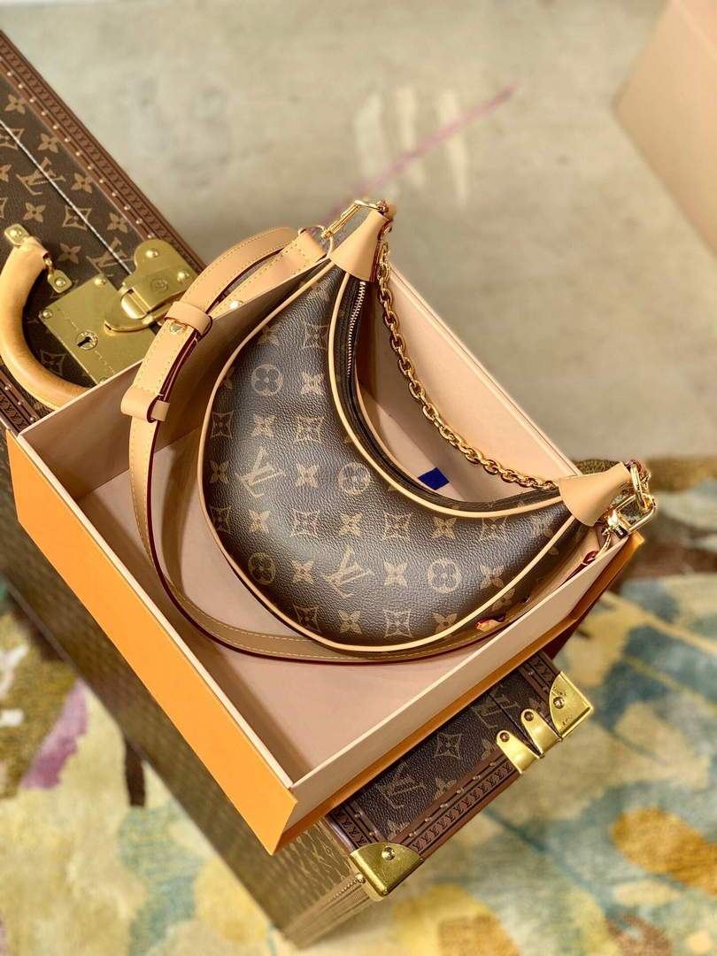 LV M44036 Louis Vuitton Moon Bag Monogram