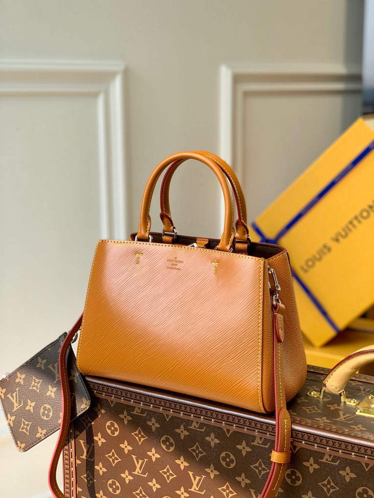 LV M59952 Louis Vuitton Marelle Tote BB Brown