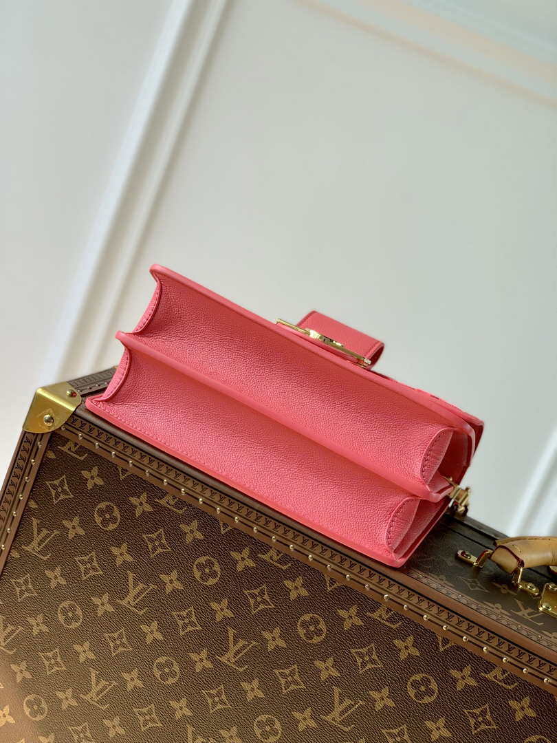 LV M20749 Louis Vuitton Dauphine MM Bag Monogram Fluo Pink