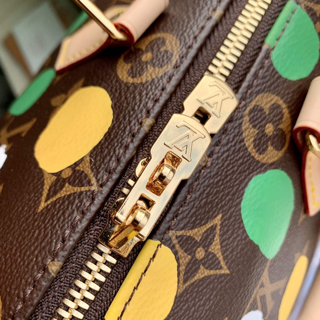 LV M46433 Louis Vuitton LV x YK Speedy Bandouliere 25 Bag