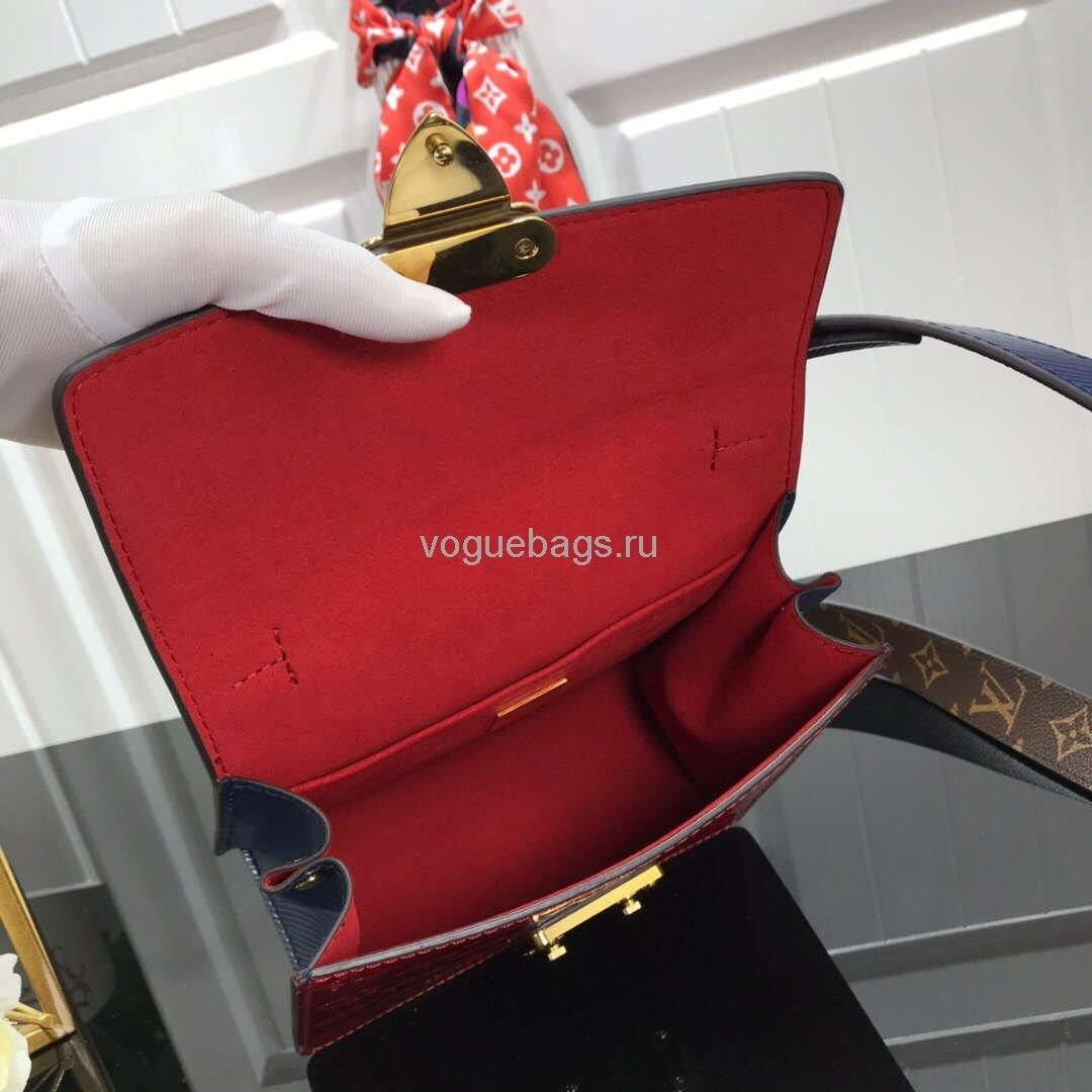 LV M90505 Louis Vuitton Spring Street Monogram Vernis Bag M90468 Red