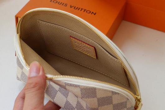 LV N60024 Louis Vuitton M47515 Cosmetic Pouch PM Damier Azur
