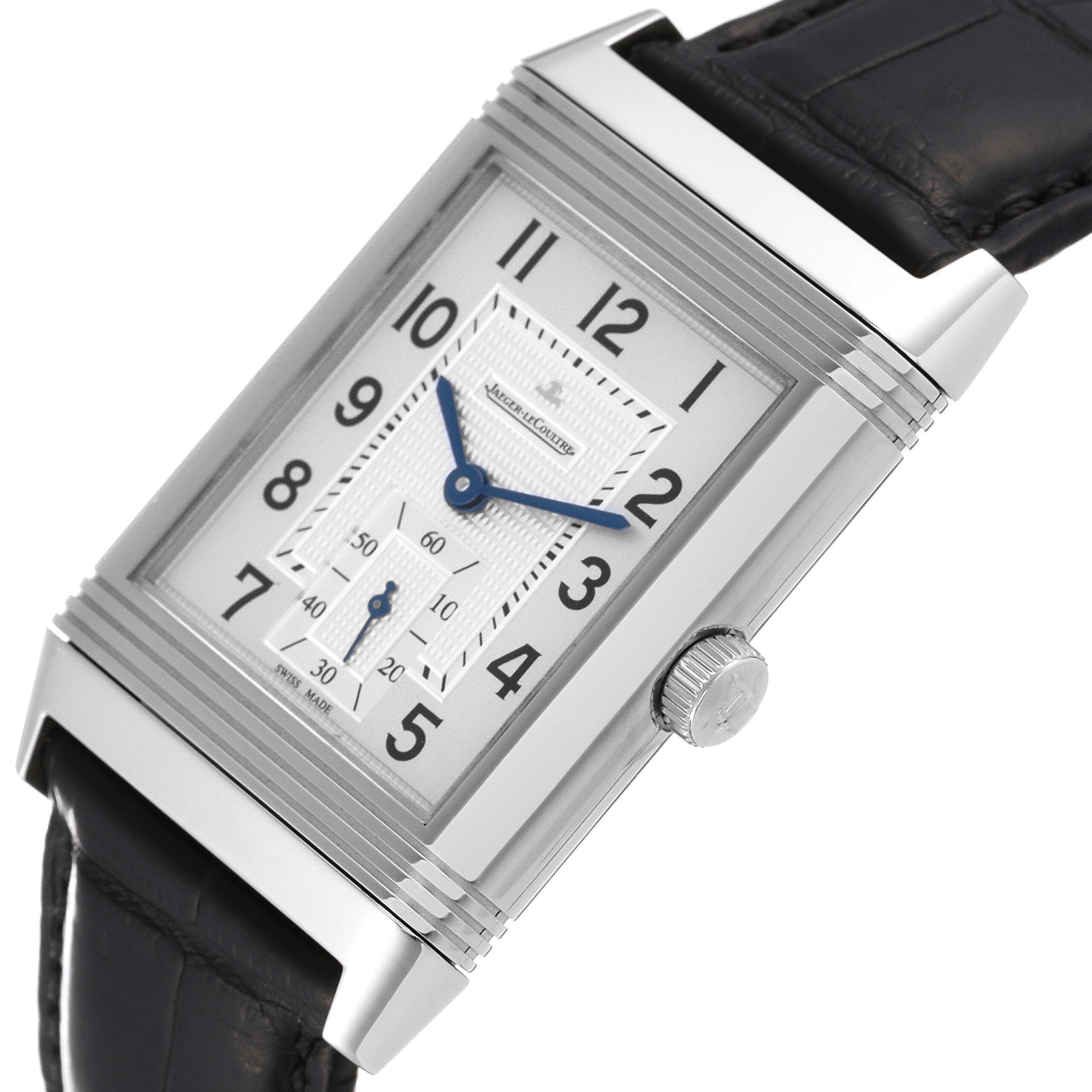 Jaeger LeCoultre Reverso Grande Steel Mens Watch 273.8.04 Q3738420