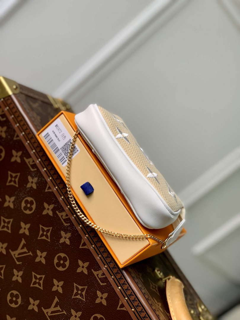 LV M82472 Louis Vuitton Mini Pochette Accessoires White
