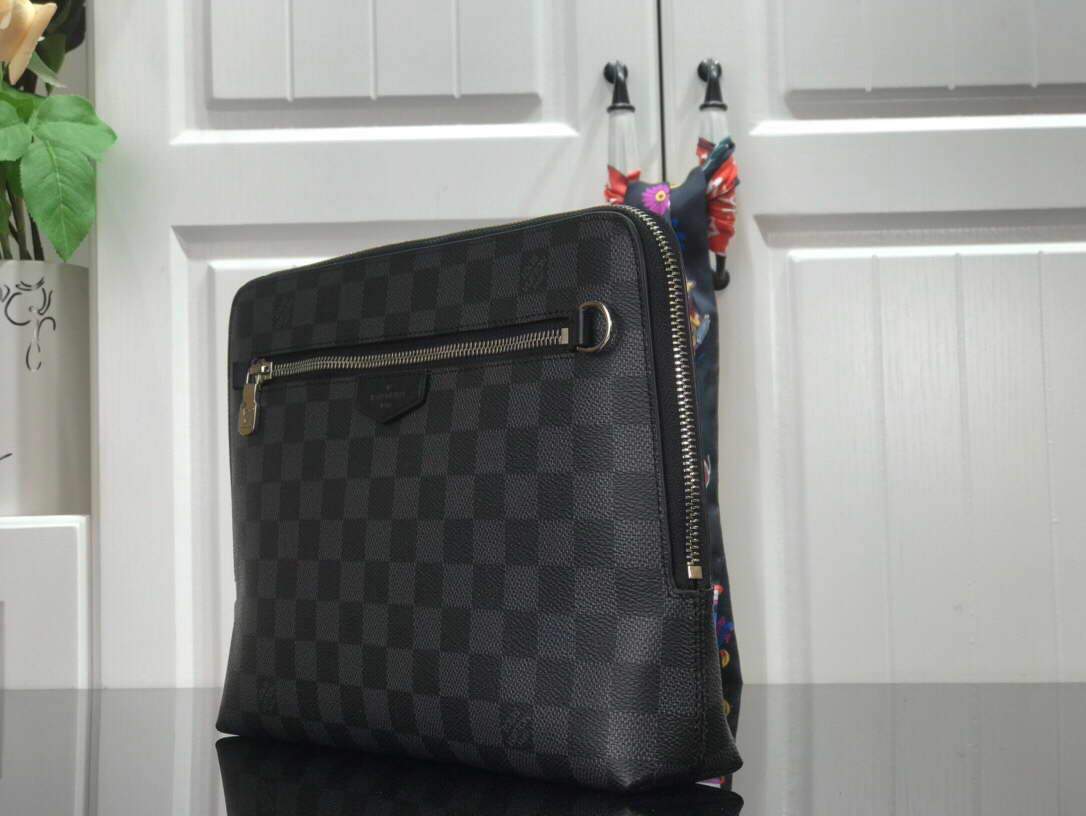 LV N60417 Louis Vuitton Pouch Damier Graphite