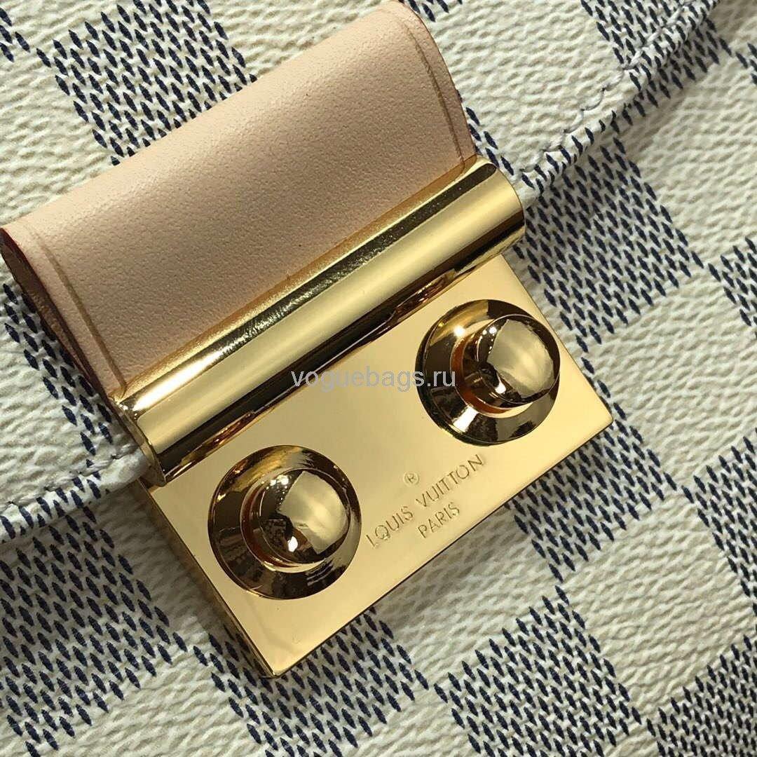 LV M41581 Louis Vuitton Croisette Damier Azur N53000 Bag