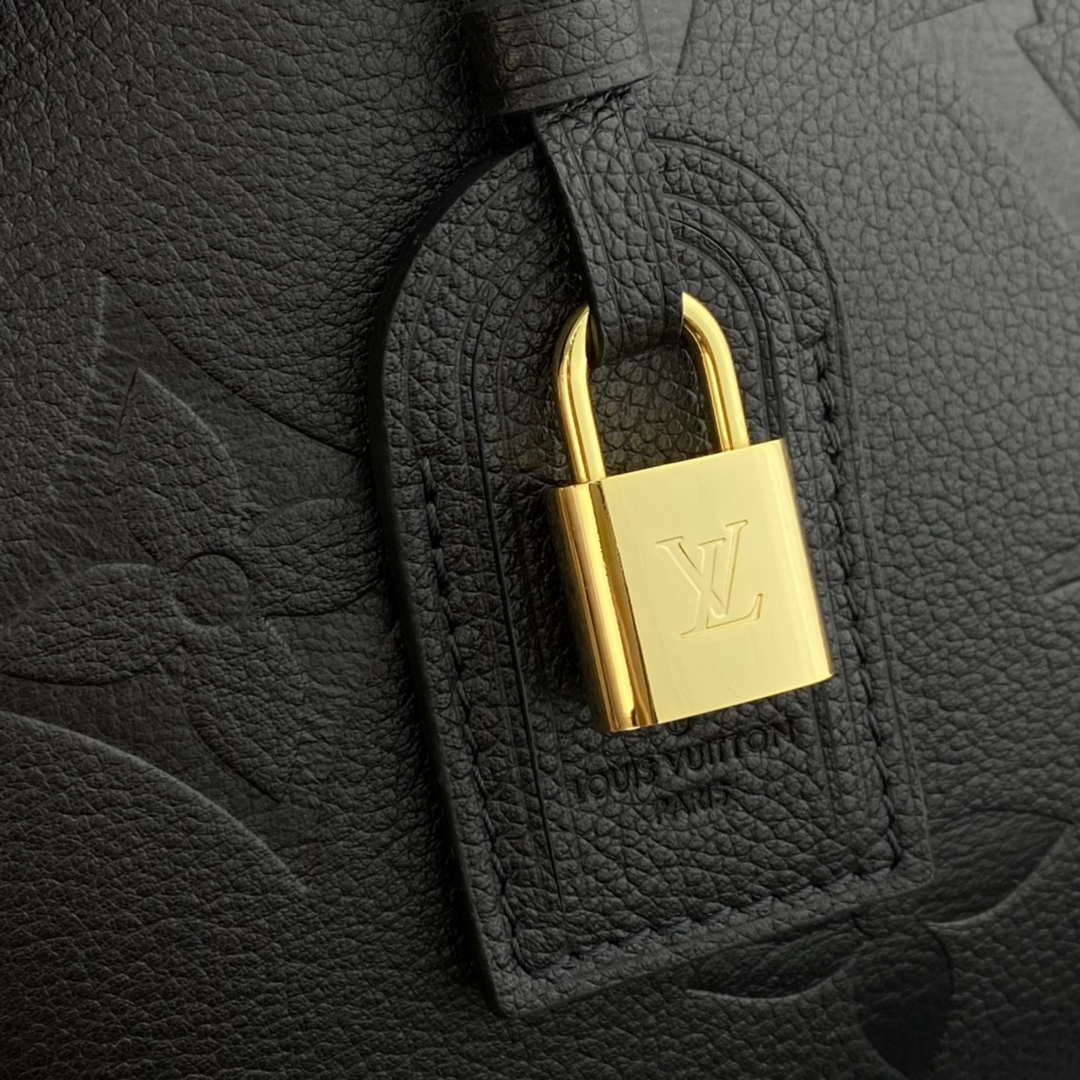 Louis Vuitton LV M58916 Petit Palais Monogram empreinte Black