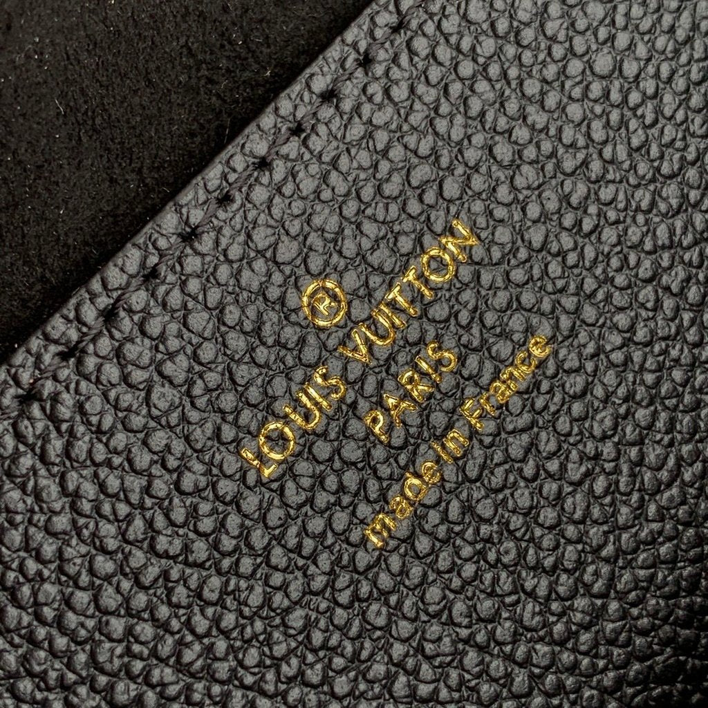 LV M57057 Louis Vuitton Twist MM shoulder Epi M50282 bag Black