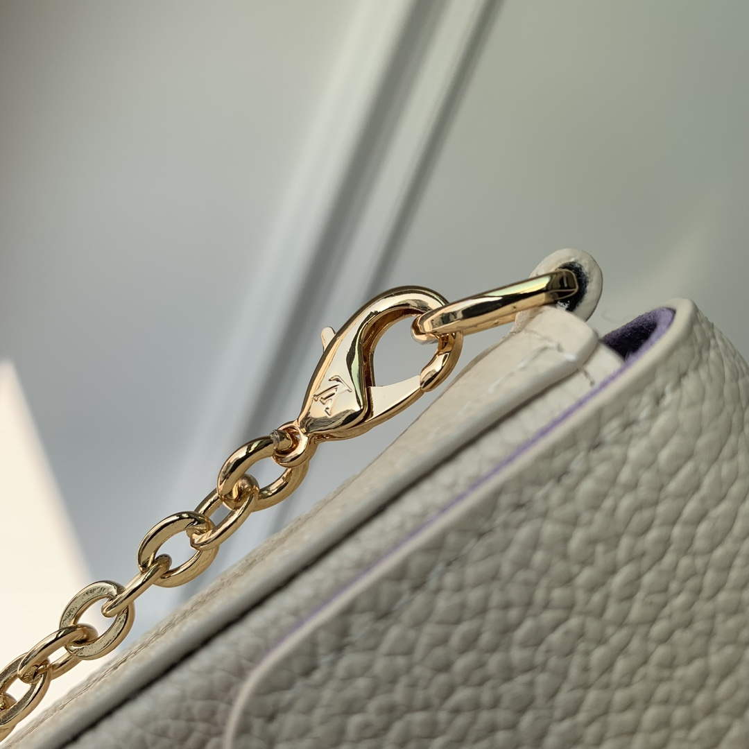 LV M82610 Louis Vuitton Pochette F��licie Bag Taro Purple