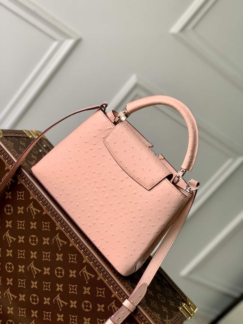 LV N81523 Louis Vuitton Capucines BB Handbag Pink