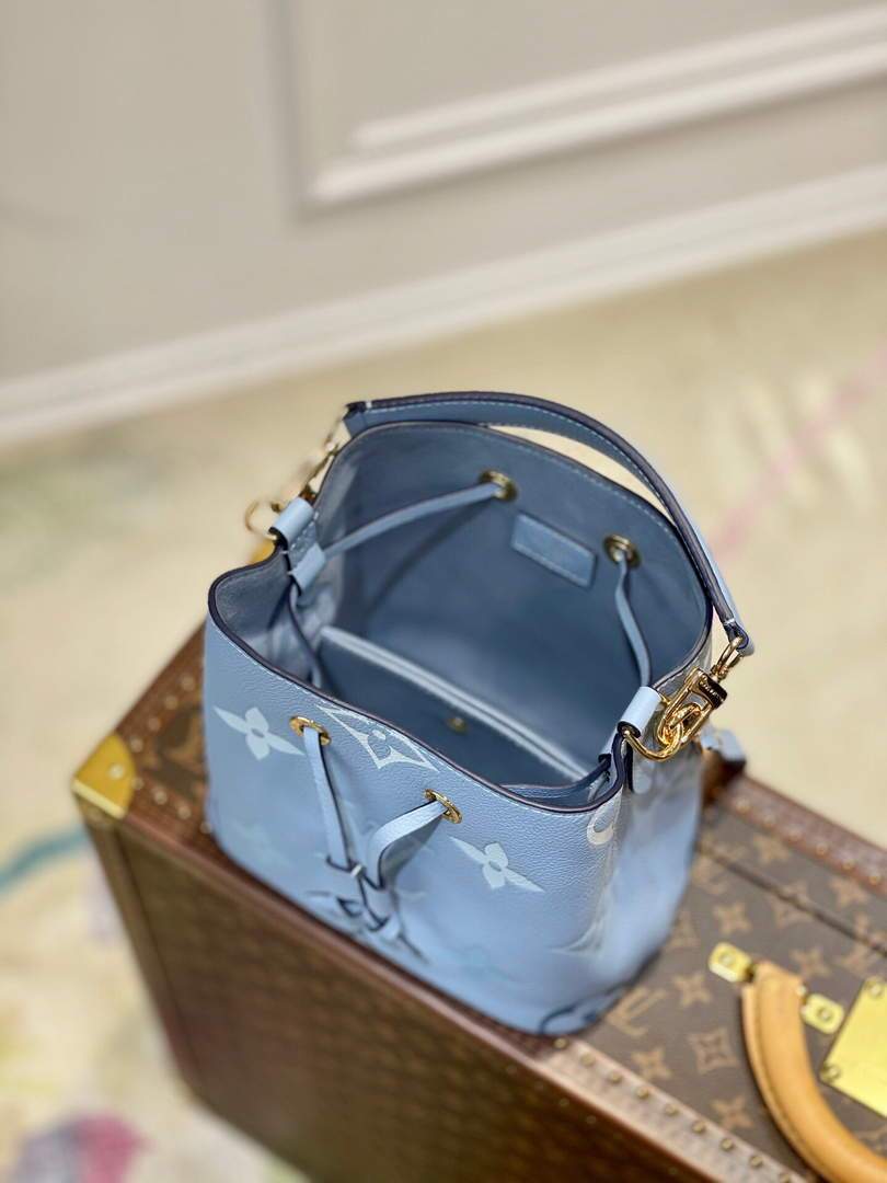 LV M45709 Louis Vuitton NONO BB Bag Summer Blue