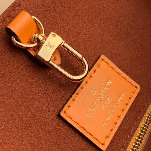 LV M45376 Louis Vuitton Fold Tote MM Monogram Brown