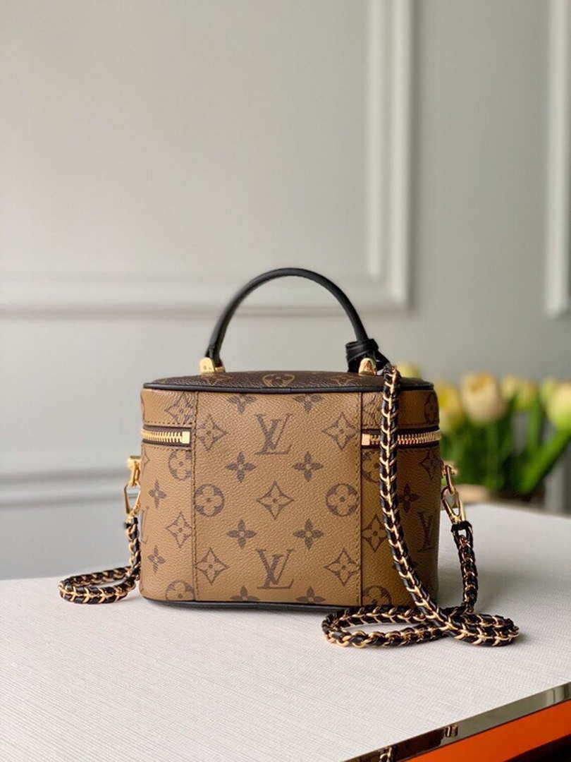 LV M45165 Louis Vuitton Vanity Pm Monogram Reverse Bag