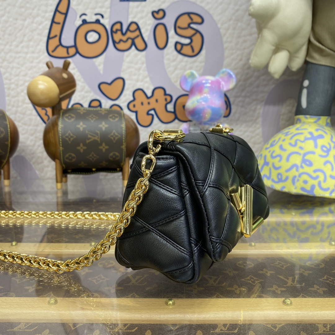 LV M23625 Louis Vuitton Pico GO-14 Bag Black