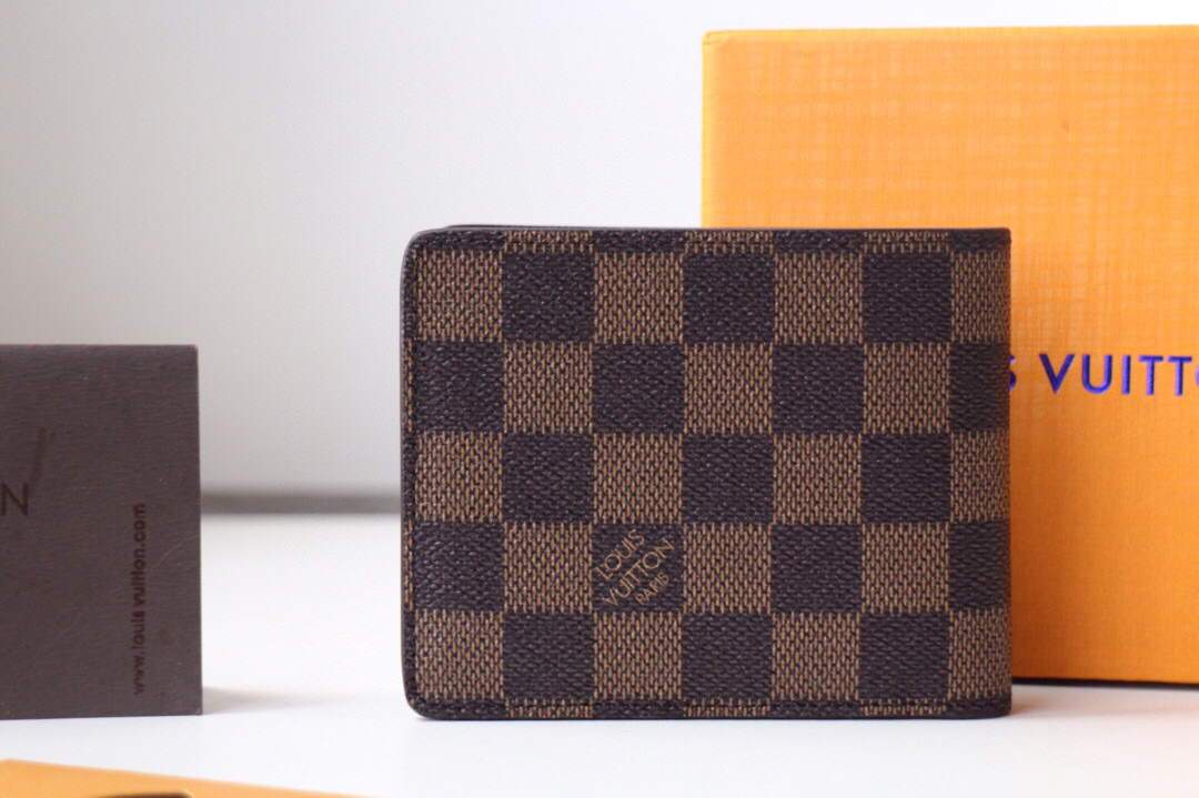 LV N60895 Louis Vuitton Multiple Wallet Damier Ebene