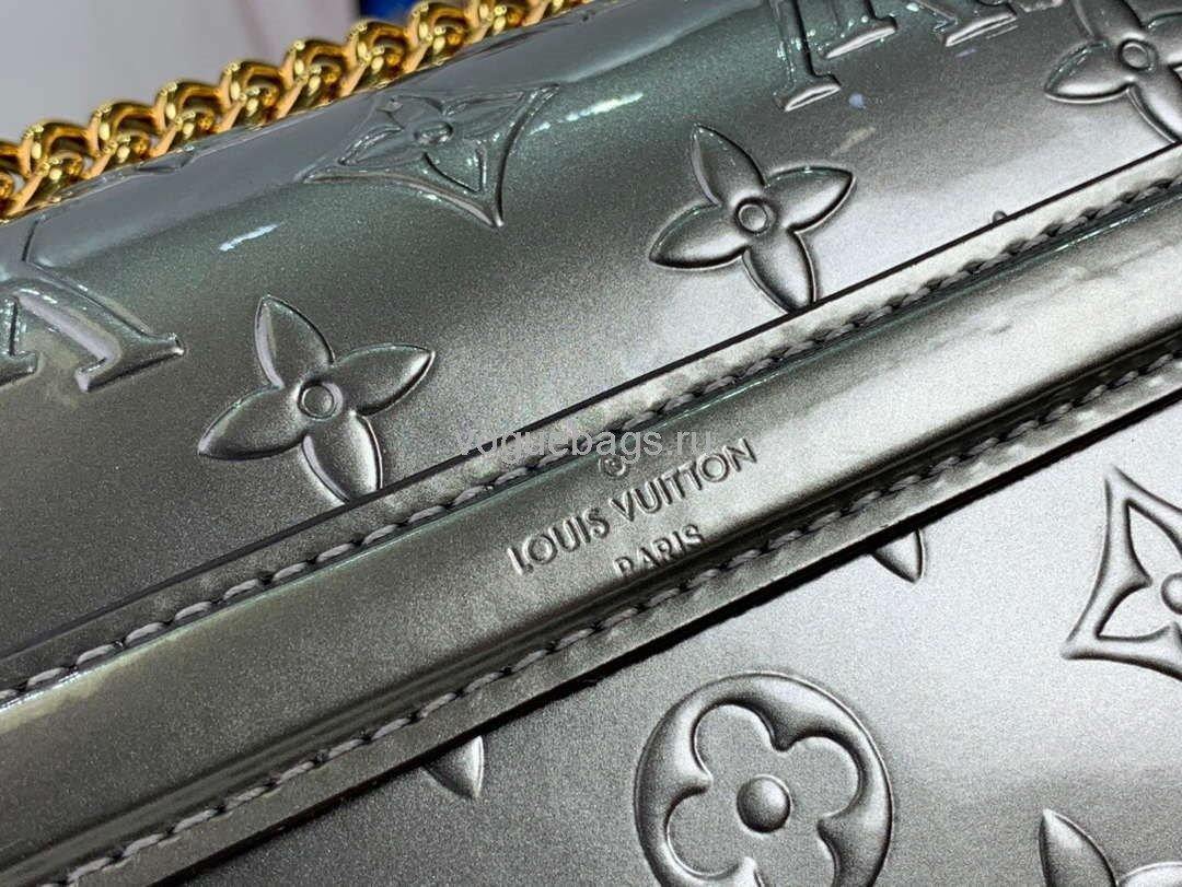 Louis Vuitton M90566 LV Wynwood Monogram Vernis Bag M90516 Gray