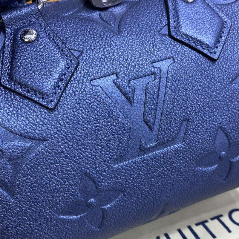 LV M58953 Louis Vuitton Speedy Bandouli��re 20 Bag Blue