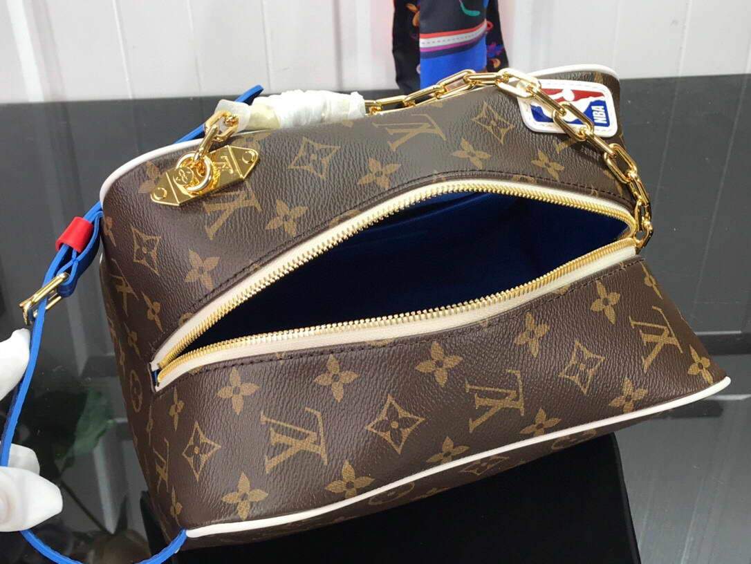 LV M45588 Louis Vuitton X NBA Cloakroom Dopp Kit Monogram Canvas