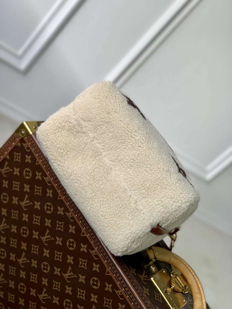 Louis Vuitton LV M23468 Speedy Bandouli��re 25 Bag Cream/Brown