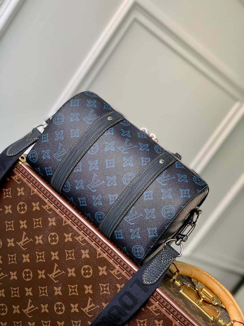LV M46339 Louis Vuitton City Keepall Bag Blue