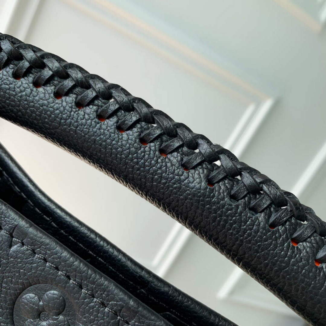 LV M41066 Louis Vuitton Artsy MM Handbag Black Brown