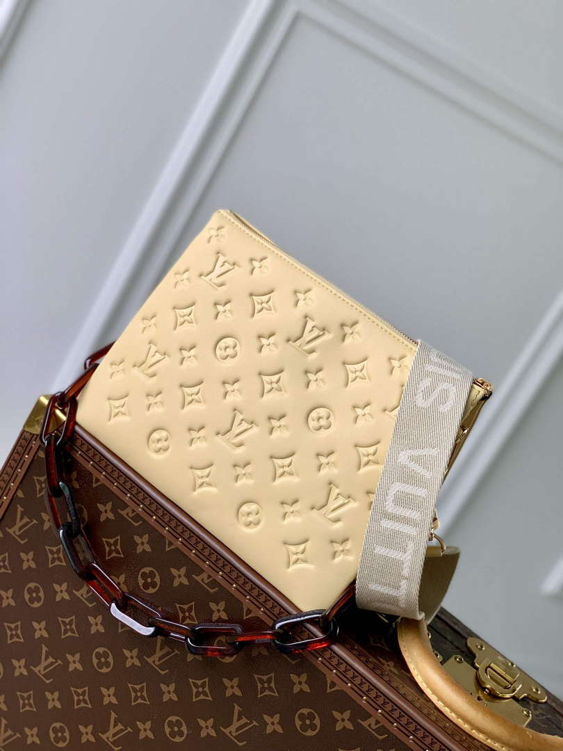 LV M57790 Louis Vuitton Coussin PM Handbag Yellow