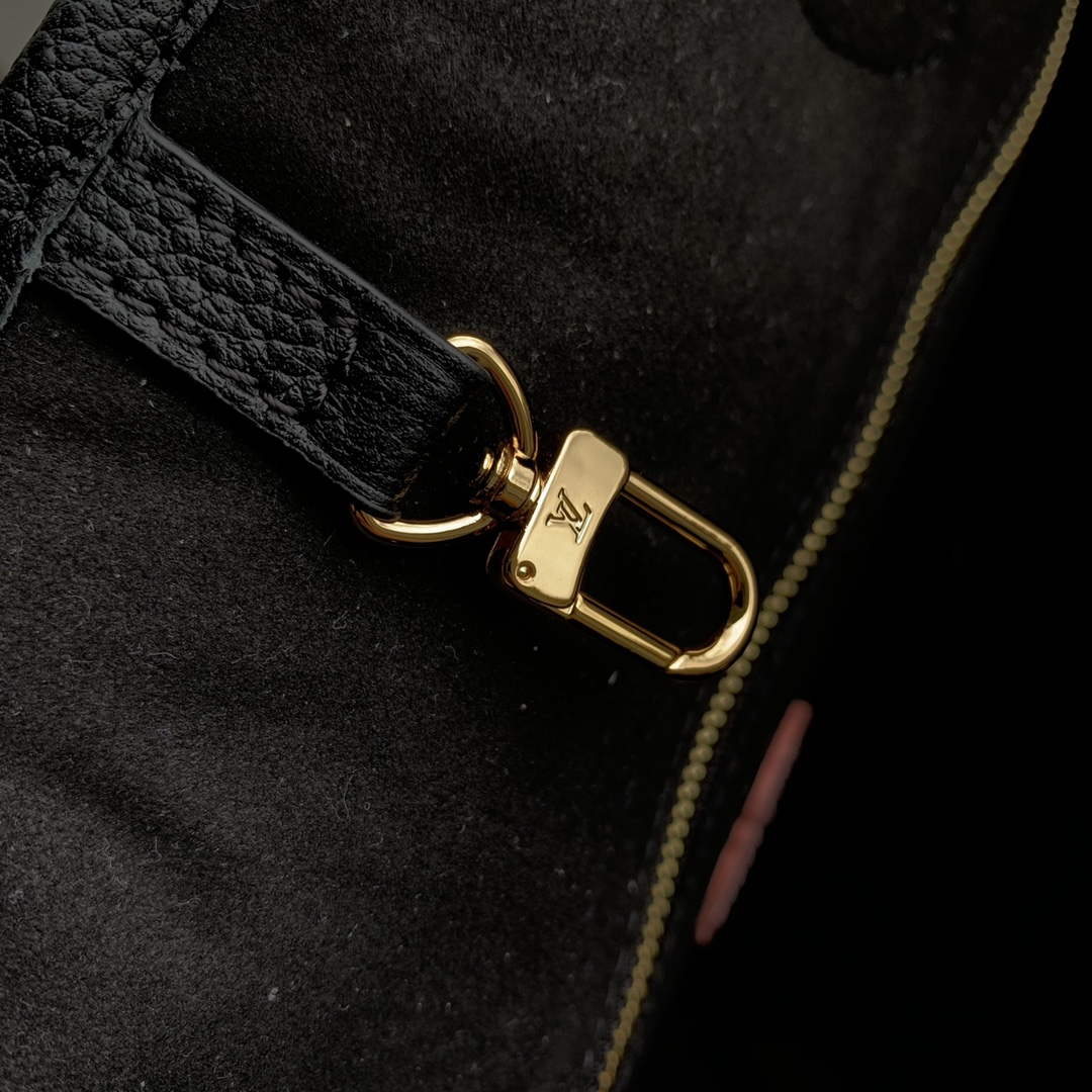 LV M21733 Louis Vuitton LV x YK Neverfull MM Bag Black