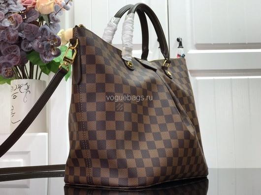 LV N41545 Designer Louis Vuitton N41546 Siena PM Bag in Damier Ebene