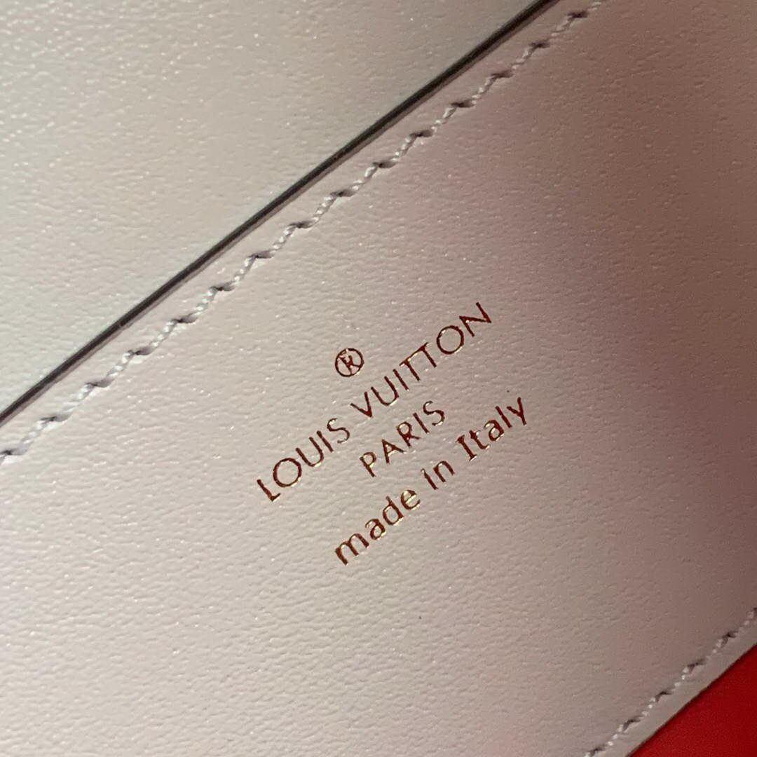 LV M55950 Louis Vuitton Pont 9 High End Leathers Bag Cream